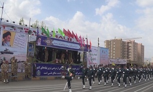 برگزاری رژه نیروهای مسلح به میزبانی سپاه استان زنجان