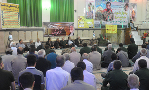 برگزاری مراسم چهلمین روز شهادت شهید ححجی در قزوین