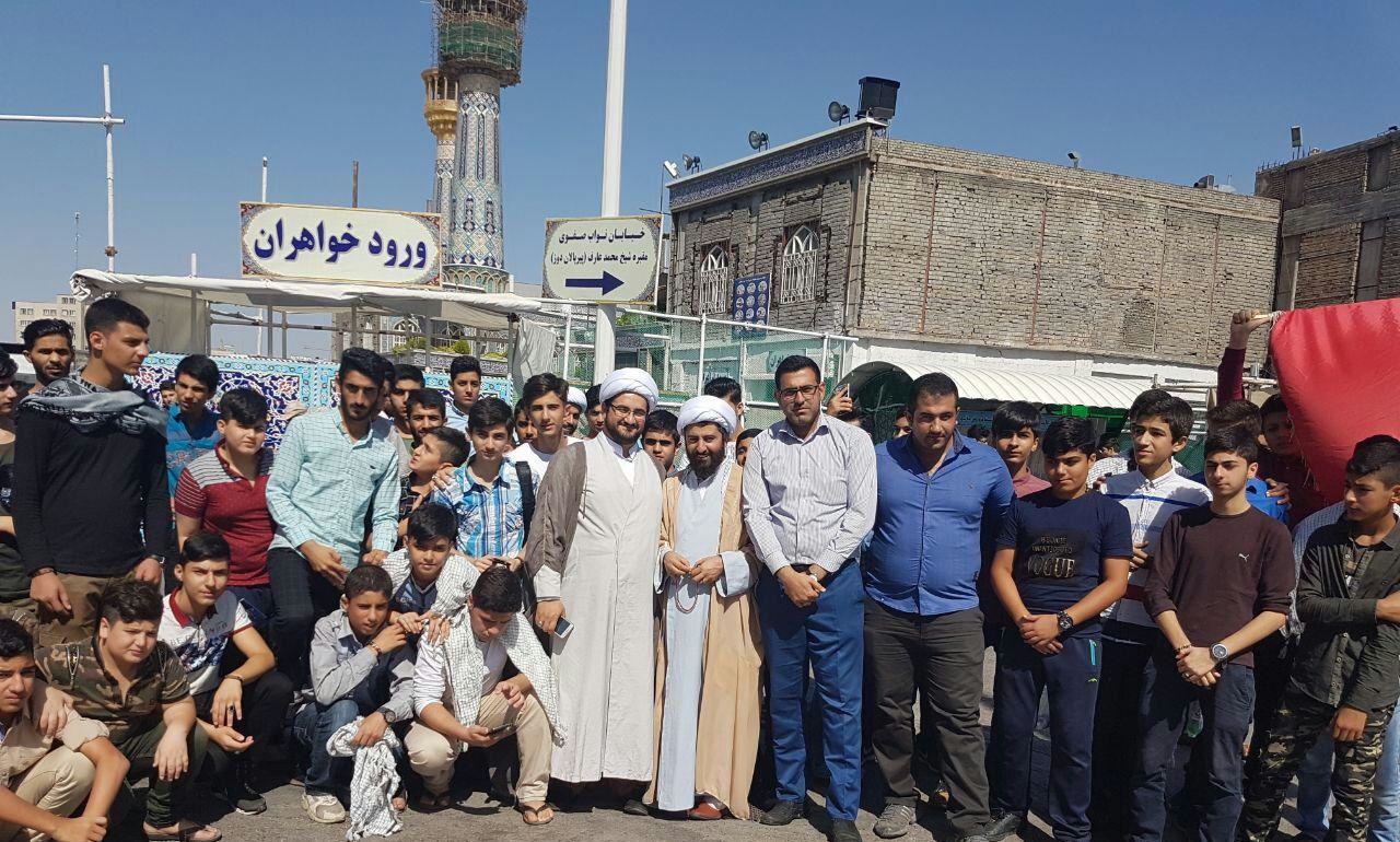 اردوی زیارتی - آموزشی جوانان مناطق محروم در مشهد برگزار شد