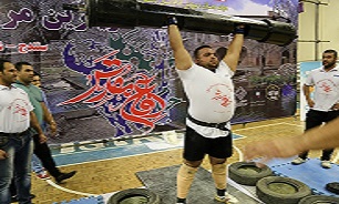 برگزاری سومین دوره مسابقه قویترین مردان ایران در کرستان
