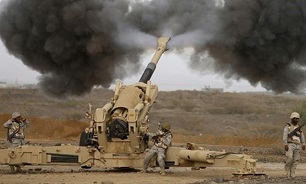 حملات موشکی و توپخانه‌ای نیروهای یمنی به مواضع ارتش سعودی