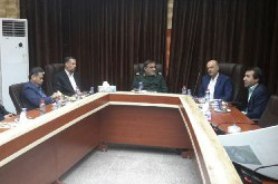 دیدار رئیس شورای اسلامی شهر اهواز از اداره کل حفظ آثار دفاع مقدس خوزستان