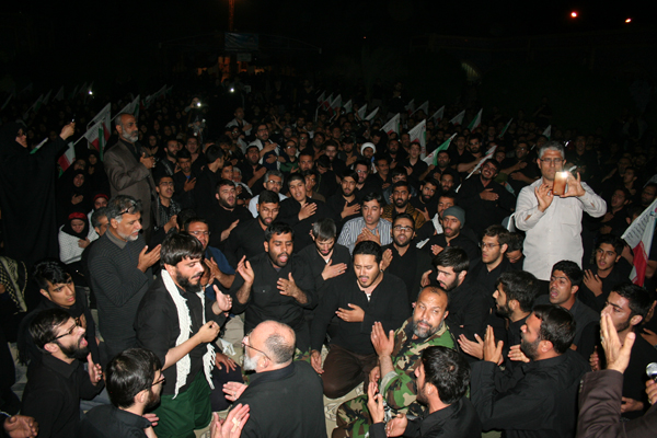 برگزاری مراسم عزای حسینی در جوار شهدای «هویزه»