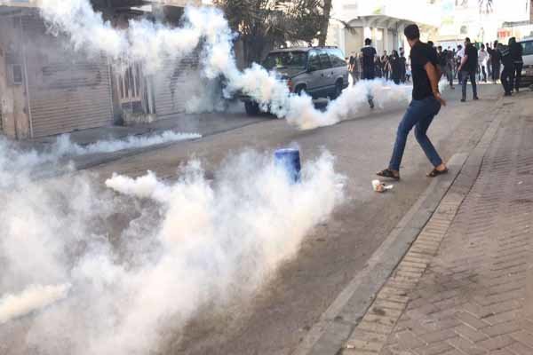 تظاهرات کفن‌پوشان بحرینی در حمایت از آیت‌الله عیسی قاسم