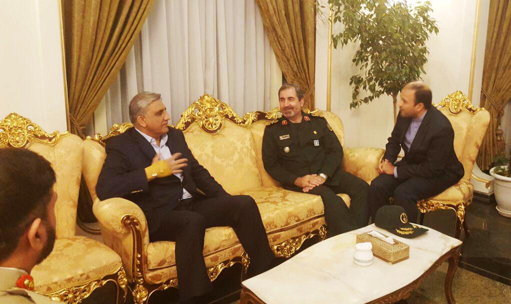 رییس ستاد ارتش پاکستان وارد تهران شد