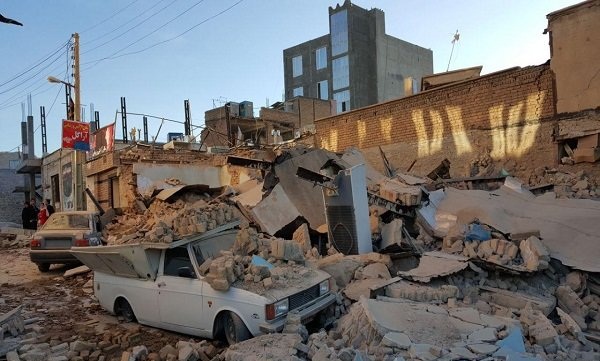 اقدامات انجام شده نیروی زمینی ارتش در حادثه زلزله منطقه غرب کشور