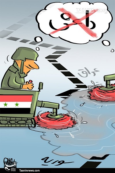 کاریکاتور/ پایان سیطره شجره خبیثه داعش