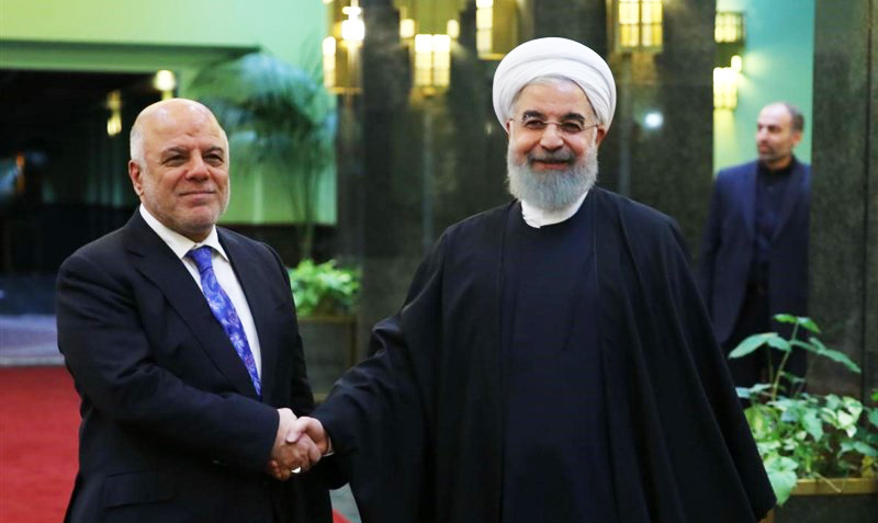 نخست وزیر عراق با حجت الاسلام روحانی دیدار کرد