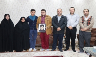 همسر شهید مفقودالاثر «حمیدرضا قبادی» مورد تجلیل قرار گرفت