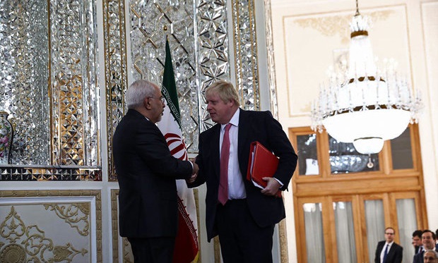 وزیر خارجه انگلیس با ظریف دیدار و گفتگو کرد