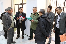 جلسه میدانی گالری مرکز فرهنگی دفاع مقدس آذربایجان غربی