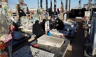 تجدید بیعت مردم عراق با شهدا در روز جشن پیروزی بر داعش