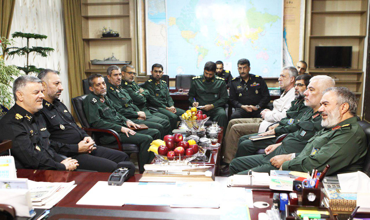 سردار فدوی با فرمانده نیروی دریایی ارتش دیدار کرد