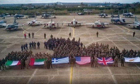حضور نیروی هوایی امارات در رزمایش مشترک با رژیم صهیونیستی در یونان