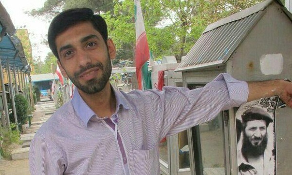 تجدید میثاق با شهید «امرایی» در گلزار شهدای تهران