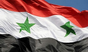 اهتزاز پرچم سوریه در «عین ترما» غوطه شرقی دمشق
