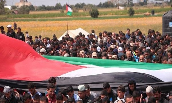 راهپیمایی بازگشت فلسطینی‌ها تا سالروز نکبت ادامه می‌یابد