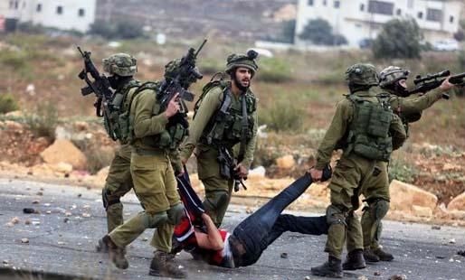 حمله شبانه نیرو‌های صهیونیستی به مردم فلسطین