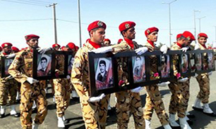 رژه یگان های نمونه نیروهای مسلح شمال خوزستان در دزفول