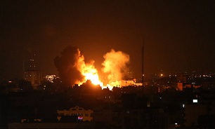 یورش هوایی صهیونیستها به غزه