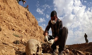 کشف گور دسته‌جمعی اجساد ۲۸ نظامی عراقی در موصل