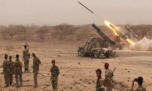 شلیک ۲ موشک بالستیک «زلزال ۱» یمن به مواضع متجاوزان سعودی