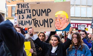 راهپیمایی زنان آمریکا و اروپا علیه ترامپ