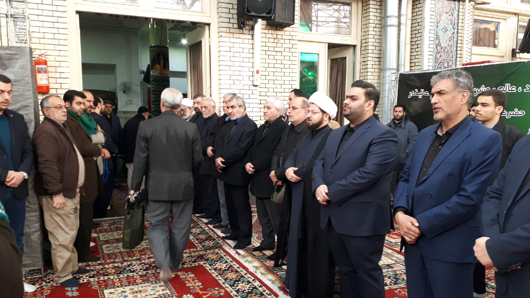 مجلس ترحیم آیت‎الله هاشمی شاهرودی در مسجد ارگ تهران برگزار شد
