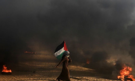 زخمی شدن ۳۲ فلسطینی در چهل و پنجمین راهپیمایی بازگشت