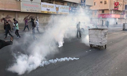 تظاهرات مردم بحرین در شهر‌های مختلف این کشور