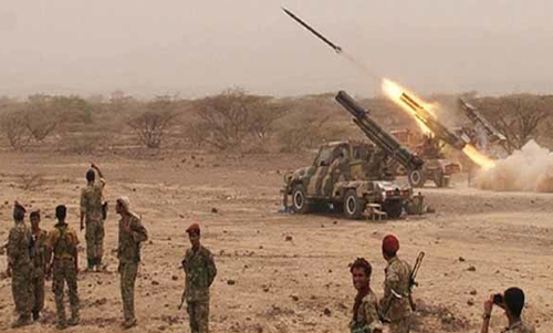 شلیک موشک بالستیک «زلزال ۱» یمن به مواضع سعودی در جیزان
