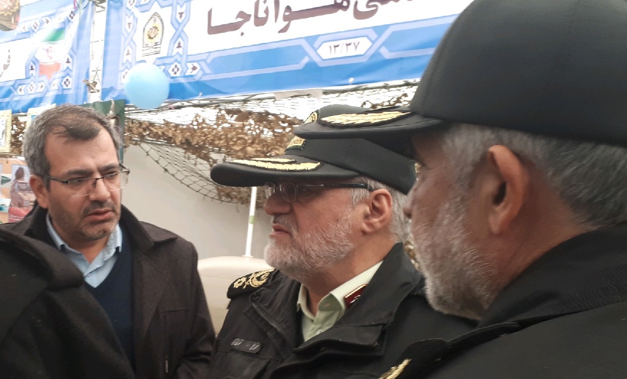 بازدید معاون هماهنگ‌کننده ناجا از نمایشگاه ملی دستاورد‌های انقلاب اسلامی و دفاع مقدس