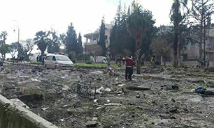 وقوع 2 انفجار در ادلب سوریه 10 کشته و 30 زخمی بر جای گذاشت