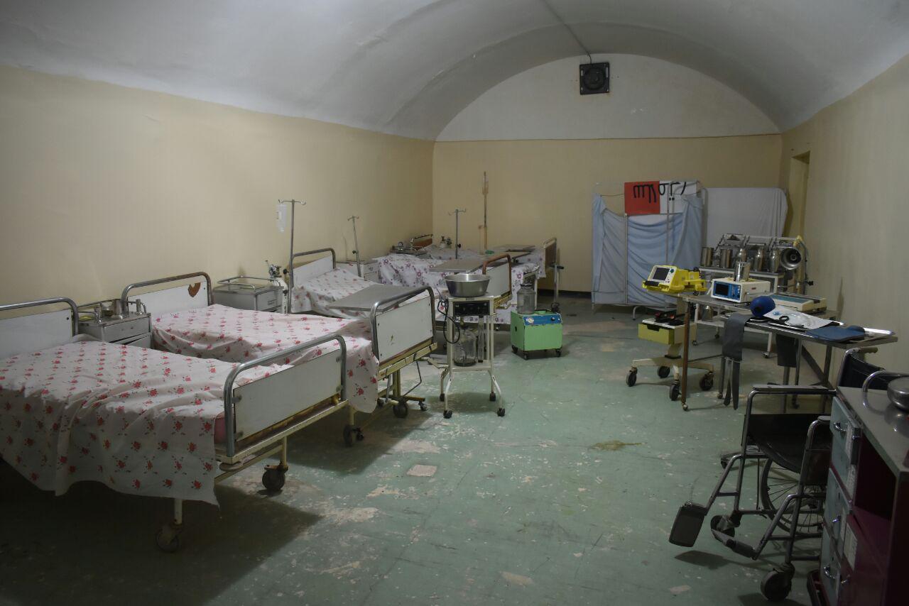 بیمارستان صحرایی امام حسین(ع) به روی زائران راهیان نور بازگشایی شد