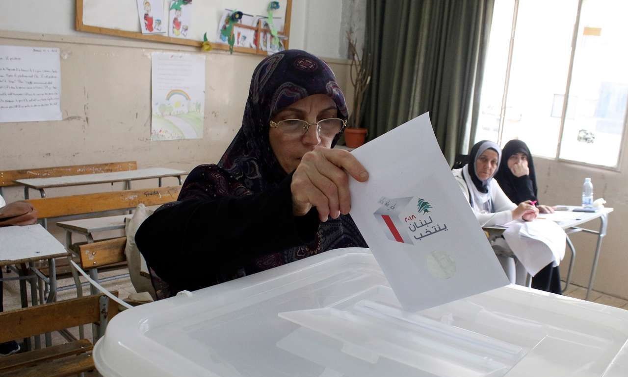 استقبال گسترده مردم از انتخابات پارلمانی در لبنان