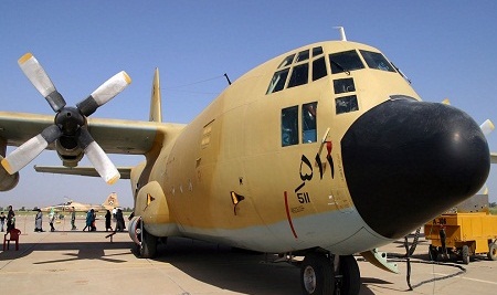 بازآماد یک فروند هواپیمای ترابری c-130