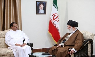رئیس‌جمهور سریلانکا با امام‌ خامنه‌ای دیدار کرد