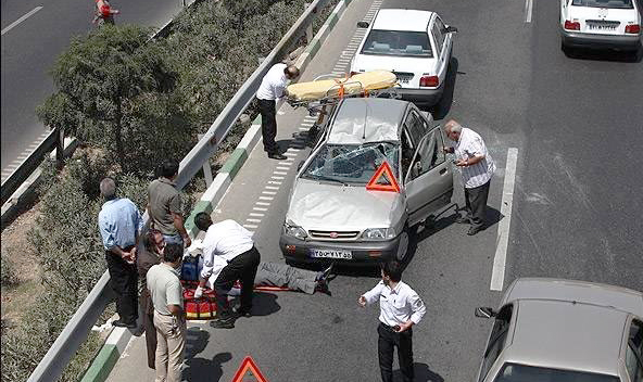 48 درصد از متوفیات در حوادث رانندکی تهران عابرین پیاده بودند