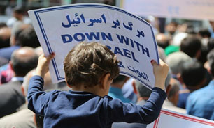تجمع مردمی حمایت از ملت فلسطین در همدان برگزار شد