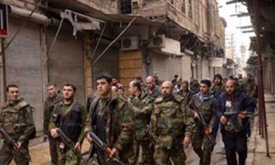پیشروی نیروهای سوری در جنوب دمشق