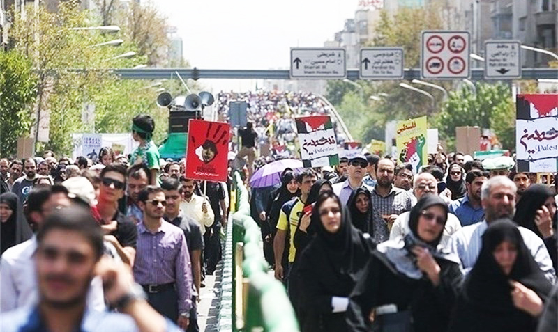 مسیرهای ده‌گانه راهپیمایی روز جهانی قدس در تهران اعلام شد
