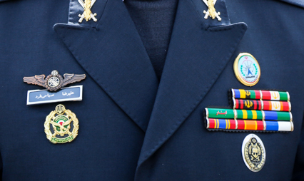 نشان‌های فرمانده جدید قرارگاه پدافند هوایی ارتش