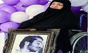 مادر شهید «محمدرضا شفیعی» به فرزند شهیدش پیوست