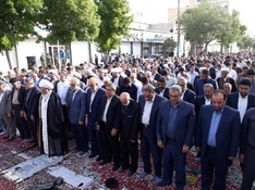اقامه نماز عید فطر در استان کرمانشاه