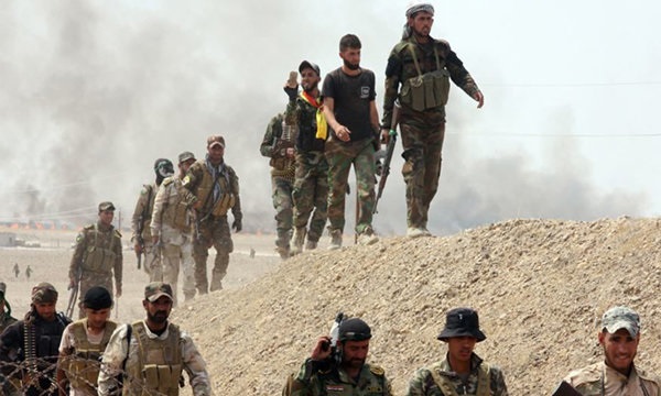عملیات «حشد شعبی» در بعقوبه عراق/۴ عنصر داعش کشته شدند