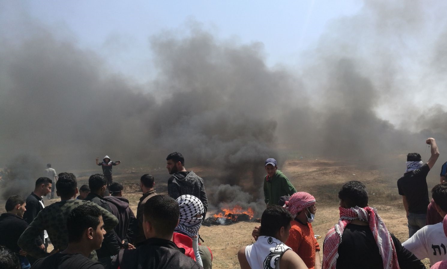 زخمی شدن بیش از 100 فلسطینی در تظاهرات روز جمعه غزه