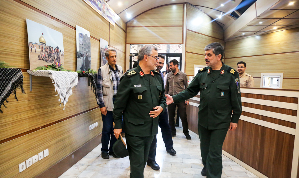 سردار پورجمشیدیان از خبرگزاری دفاع مقدس بازدید کرد