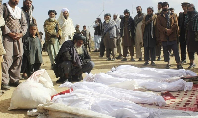 کشته شدن غیرنظامیان افغان در حمله نیروهای آمریکایی در شرق افغانستان