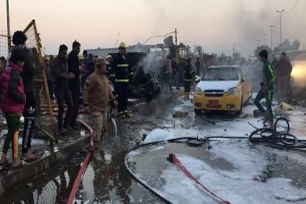 حمله عناصر انتحاری داعش به نیروهای عراقی در استان صلاح الدین