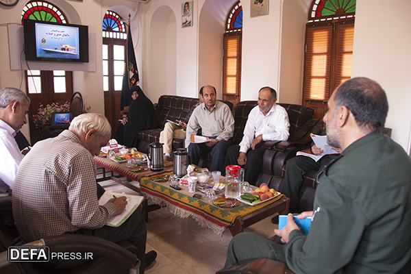 کمیته تخصصی پیشکسوتان دفاع مقدس در بوشهر برگزار شد+تصاویر